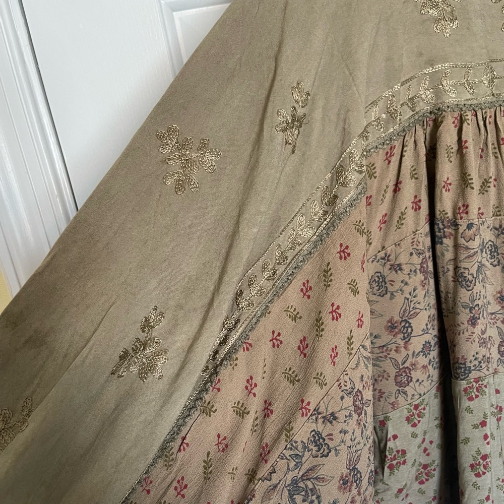 Young Threads Multi Patch Boho Blouse New With Ta… - image 3